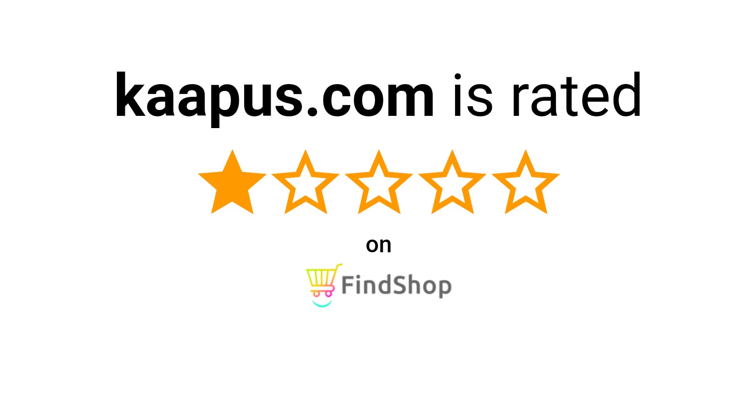 Kaapus.com Customer Reviews & Ratings- FindShop